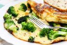 Omleta dietetica cu broccoli si branza feta