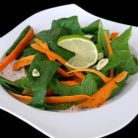 Salata de spanac cu morcovi si usturoi