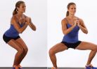 Doar 3 exercitii pentru grasimea de pe coapse, gambe si posterior - 2-3 minute pe zi